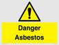 WN123: danger asbestos