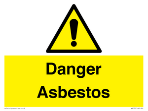WN123: danger asbestos