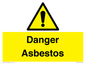 WN123: danger asbestos