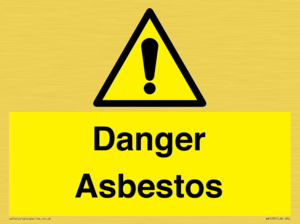 WN123: danger asbestos