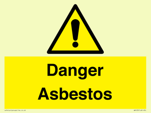 WN123: danger asbestos