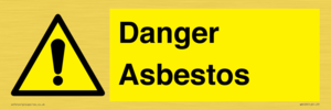 WN123: danger asbestos