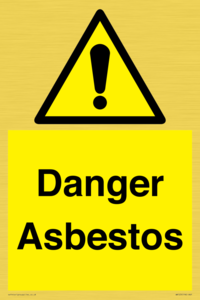 WN123: danger asbestos