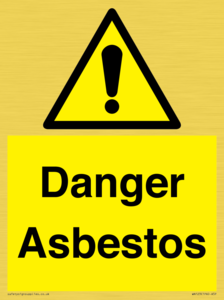 WN123: danger asbestos
