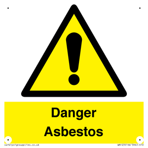WN123: danger asbestos