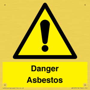 WN123: danger asbestos