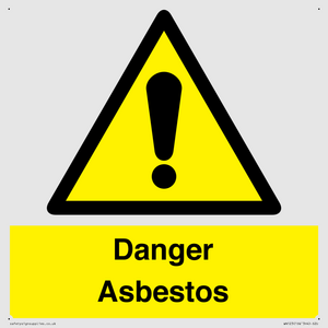 WN123: danger asbestos