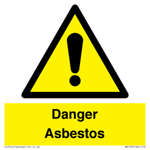 WN123: danger asbestos
