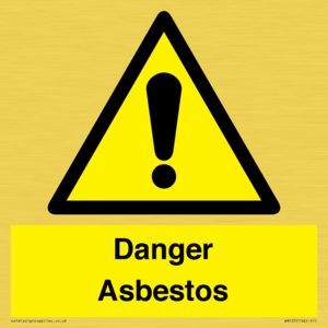WN123: danger asbestos