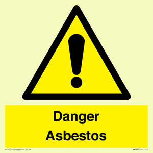 WN123: danger asbestos