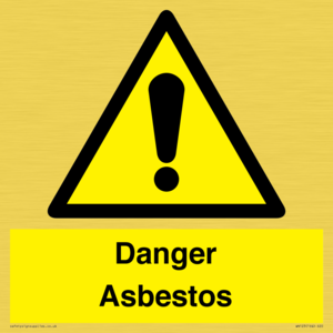 WN123: danger asbestos