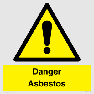 WN123: danger asbestos
