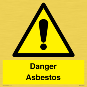 WN123: danger asbestos