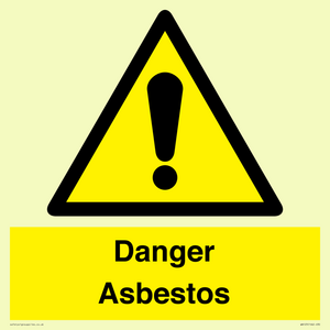 WN123: danger asbestos
