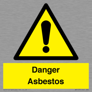 WN123: danger asbestos
