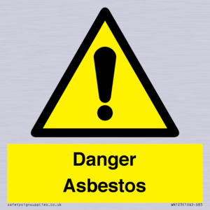 WN123: danger asbestos