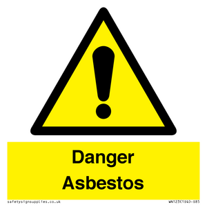 WN123: danger asbestos