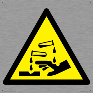 WN124: W023 Warning: Corrosive substance