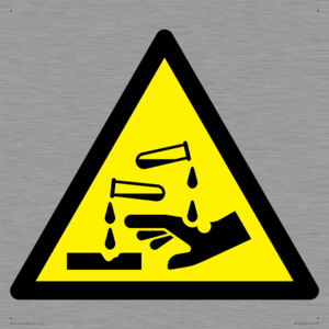 WN124: W023 Warning: Corrosive substance