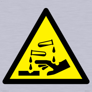 WN124: W023 Warning: Corrosive substance