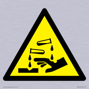 WN124: W023 Warning: Corrosive substance