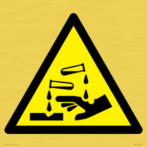 WN124: W023 Warning: Corrosive substance