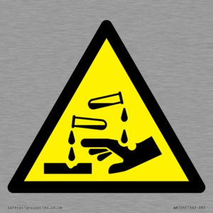 WN124: W023 Warning: Corrosive substance