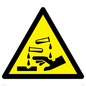 WN124: W023 Warning: Corrosive substance