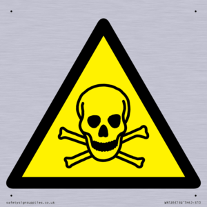 WN126: W016 Warning: Toxic material