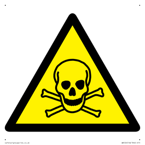 WN126: W016 Warning: Toxic material
