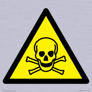 WN126: W016 Warning: Toxic material