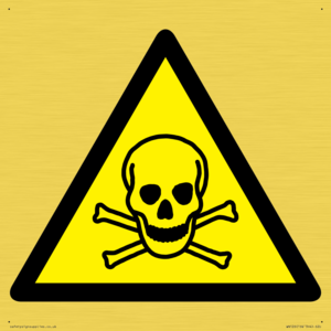 WN126: W016 Warning: Toxic material