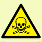 WN126: W016 Warning: Toxic material