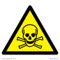 WN126: W016 Warning: Toxic material