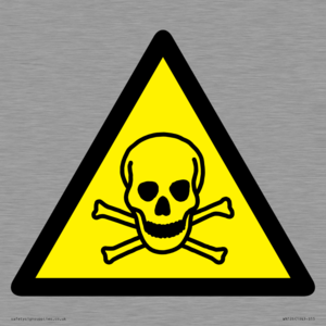 WN126: W016 Warning: Toxic material