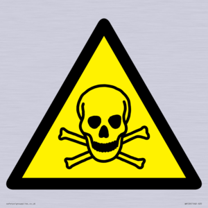 WN126: W016 Warning: Toxic material