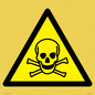 WN126: W016 Warning: Toxic material