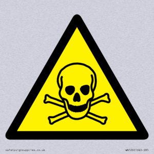 WN126: W016 Warning: Toxic material