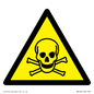 WN126: W016 Warning: Toxic material