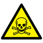WN126: W016 Warning: Toxic material
