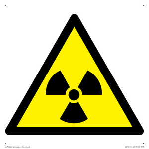WN127: W003 Warning: Radioactive material or ionizing radiation