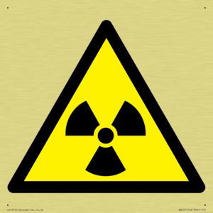 WN127: W003 Warning: Radioactive material or ionizing radiation