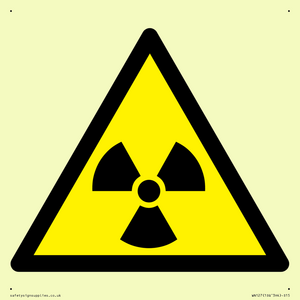 WN127: W003 Warning: Radioactive material or ionizing radiation