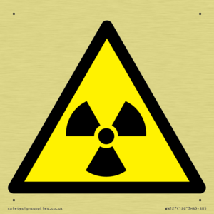 WN127: W003 Warning: Radioactive material or ionizing radiation