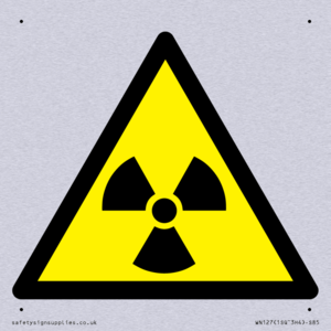 WN127: W003 Warning: Radioactive material or ionizing radiation