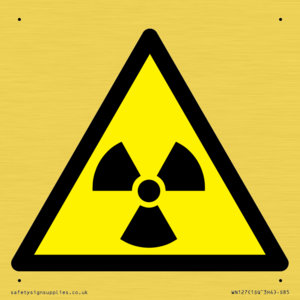 WN127: W003 Warning: Radioactive material or ionizing radiation