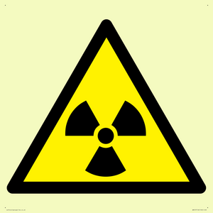 WN127: W003 Warning: Radioactive material or ionizing radiation