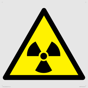 WN127: W003 Warning: Radioactive material or ionizing radiation