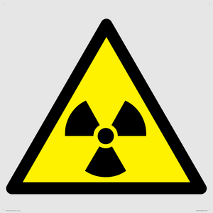 WN127: W003 Warning: Radioactive material or ionizing radiation