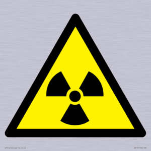 WN127: W003 Warning: Radioactive material or ionizing radiation